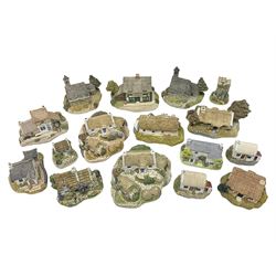 Sixteen Lilliput Lanes from the Irish Collection, to include Kilmore Quay, Causeway Cottage, Blarney Castle, Quite Cottage etc, all with boxes and deeds 