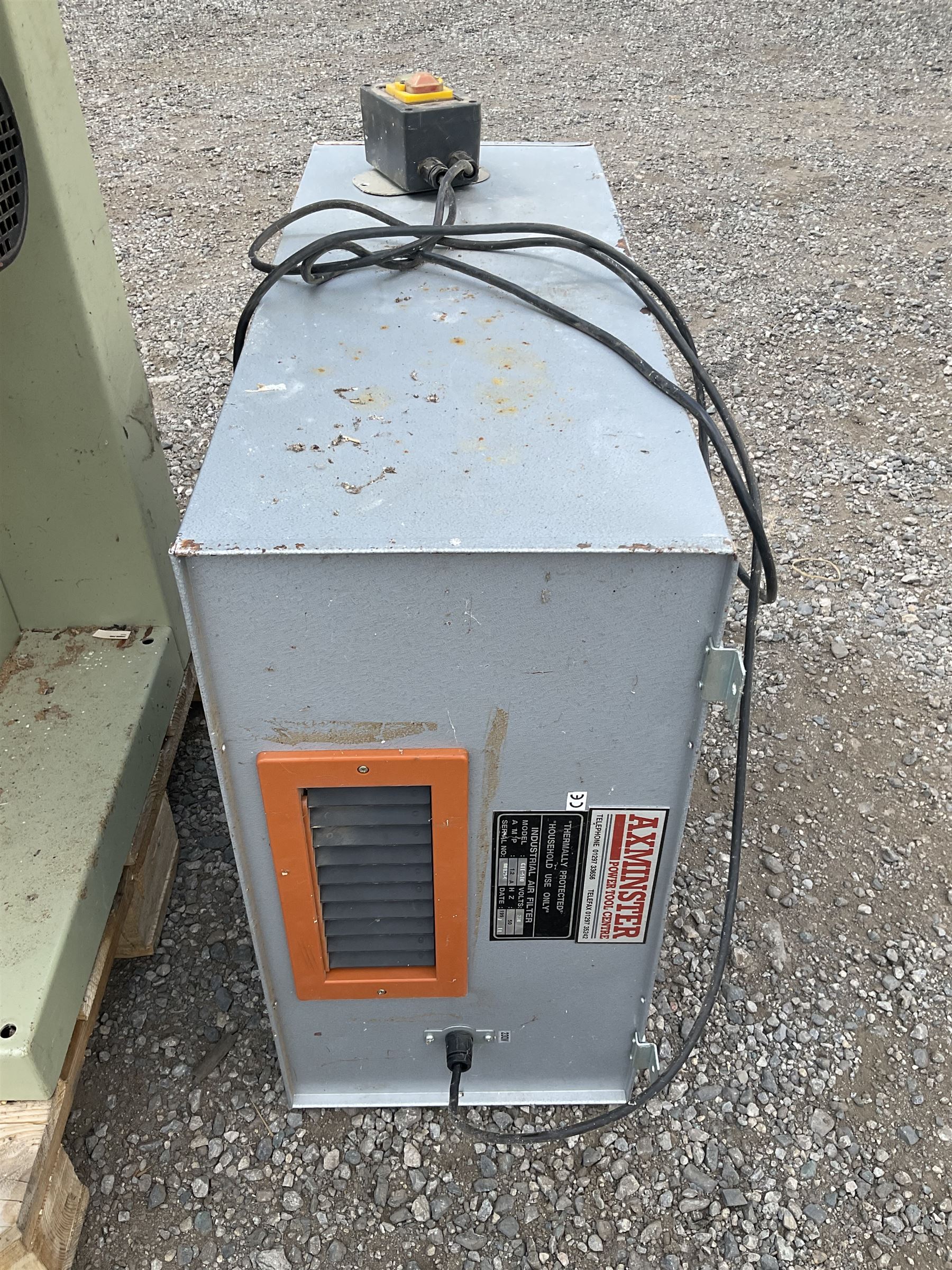 Industrial Mini max S45 bandsaw and table saw, with hitachi table saw, planer, jointer combo and “Axminster”, power tool centre - THIS LOT IS TO BE COLLECTED BY APPOINTMENT FROM DUGGLEBY STORAGE, GREAT HILL, EASTFIELD, SCARBOROUGH, YO11 3TX