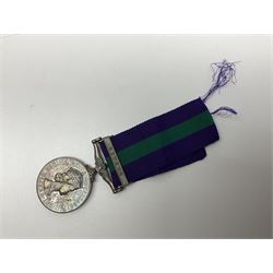 Collection of WW2 and police medals c.1933-1955, awarded to Eric Drinkwater comprising 1939-45 War Medal, Defence Medal, 1939-45 Star and Burma Star, on wearing bar; 1918-62 General Service Medal with Cyprus clasp to P.S. E.G. Drinkwater; boxed; Police Long Service and Good Conduct Medal to Const. Eric C. Drinkwater; cased; Royal Life Saving Society bronze medal to E.C. Drinkwater July 1933; boxed; and George V 1937 coronation medallion; boxed.