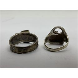 9ct gold 'Grandma' necklace and 'Special nan' pendant, Pinnacle open face gold plated pocket watch, Seiko quartz wristwatch and silver jewellery including Victorian brooches, etc