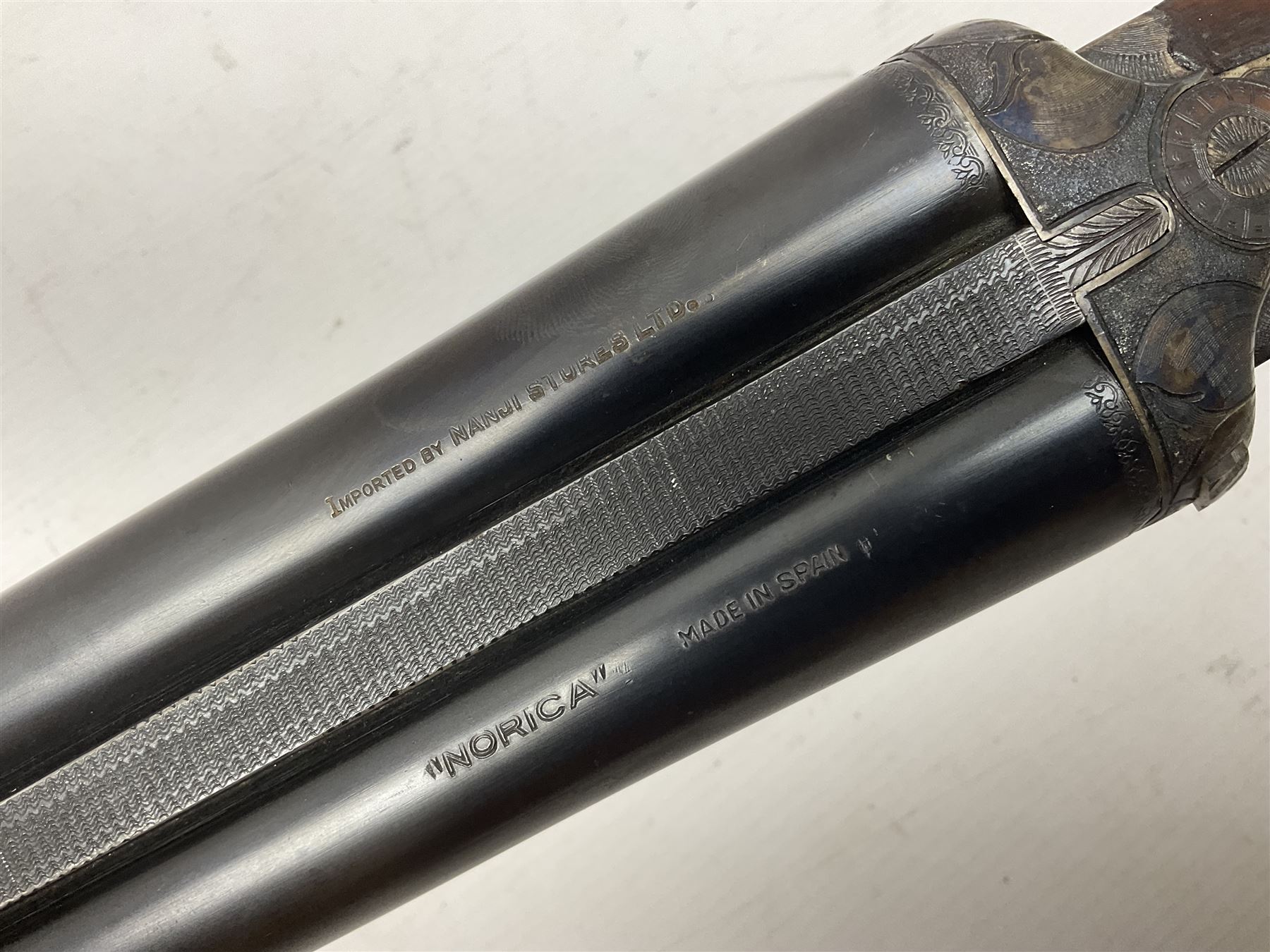 SHOTGUN CERTIFICATE REQUIRED - Spanish Norica 12-bore by 2 3/4