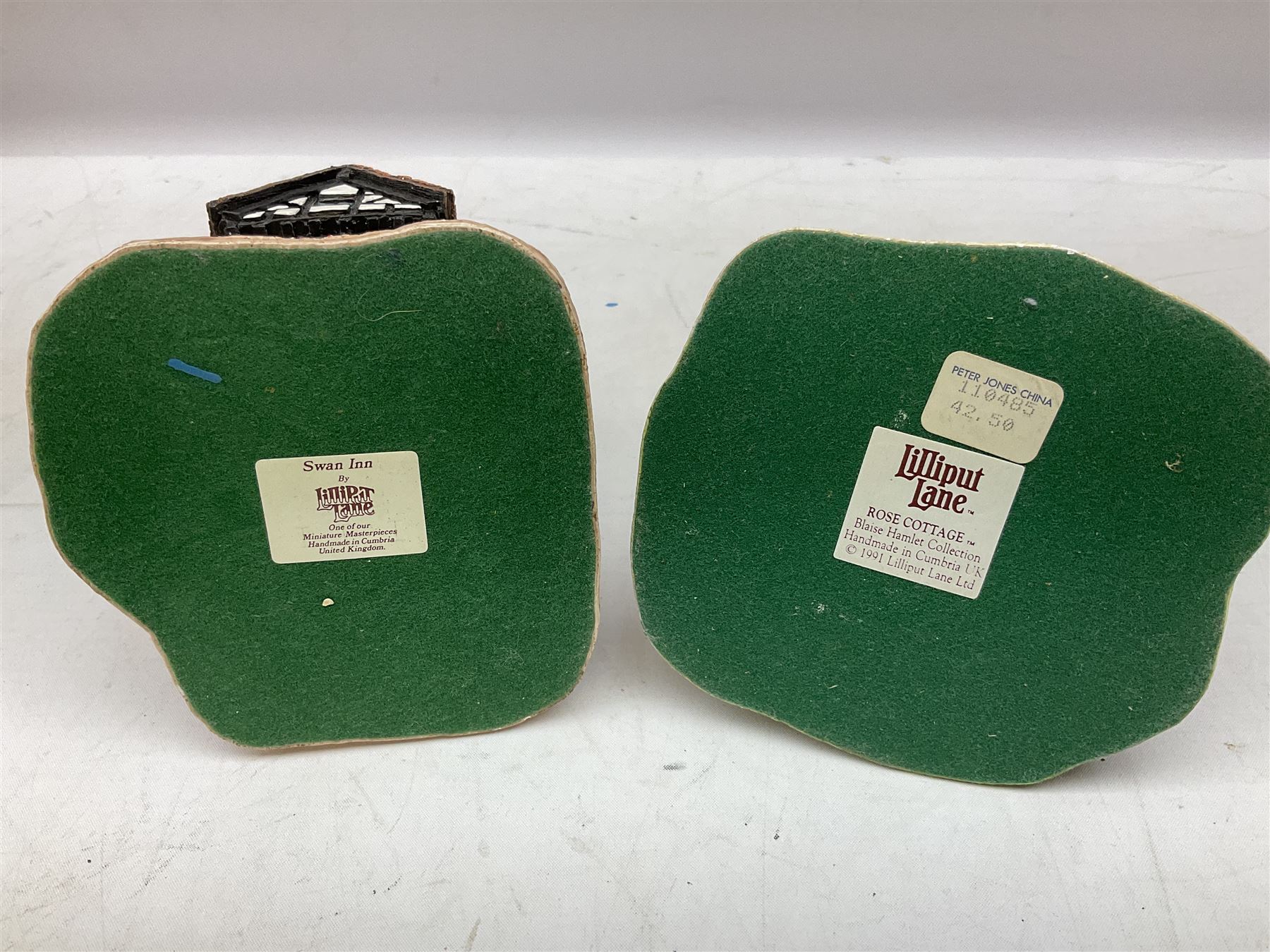 Eleven Lilliput Lane models, to include St Marks, Rose Cottage, Puffin Row, Village School, Swan Inn etc, all boxed