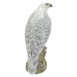 Royal Copenhagen, Icelandic Falcon no 1661, with printed mark beneath, H40cm   