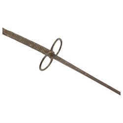 Short sword and fencing foil