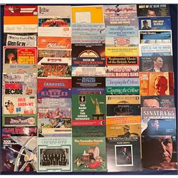 Mostly Jazz vinyl records including, 'I Remember Tommy... Frank Sinatra', various other Frank Sinatra, 'music from Close Encounters of the Third Kind', Military bands etc, approximately 120 