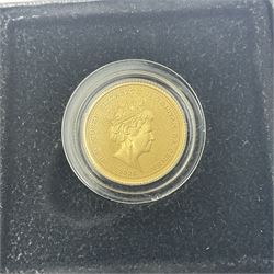 Queen Elizabeth II Tristan da Cunha 2020 'Dunkirk 80th Anniversary' gold quarter sovereign coin, with certificate