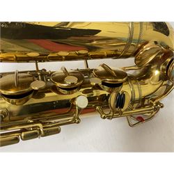 French Henri Selmer 1935 Radio Improved Tenor B flat Saxophone No 20344, with a velvet lined hard case
One of only 550 produced in that year