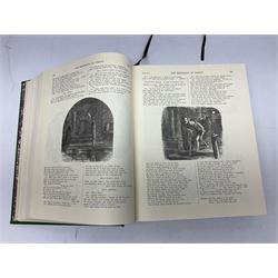 Limited edition The Library Shakespeare, no 2298/4000, illustrated by Sir John Gilbert, George Cruikshank and R. Dudley, pub. Midpoint Press, Really Useful Map Company Limited 2007, green cloth hardback with gilt titles and decoration and silvered edges, together with other Shakespeare related books comprising Keate's Shakespeare pub. Oxford University Press 1929, set of three Olive Classics and The Histories, pub. Collins 1966 (6)