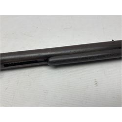 Early 20th  century Diana .177 air rifle with break-barrel action and adjustable trigger, no visible number, L108cm overall  NB: AGE RESTRICTIONS APPLY TO THE PURCHASE OF AIR WEAPONS.