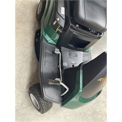 Atco Rider 27H petrol ride on lawnmower, very little use