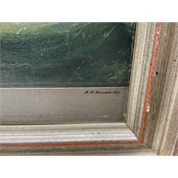 Broder Heinrich Hansen (Danish/German c.1811-1851): 'Lillias of Stockton - Thomas Robinson Commander' Ship's Portrait, oil on canvas signed titled and dated 1852, 52cm x 76cm