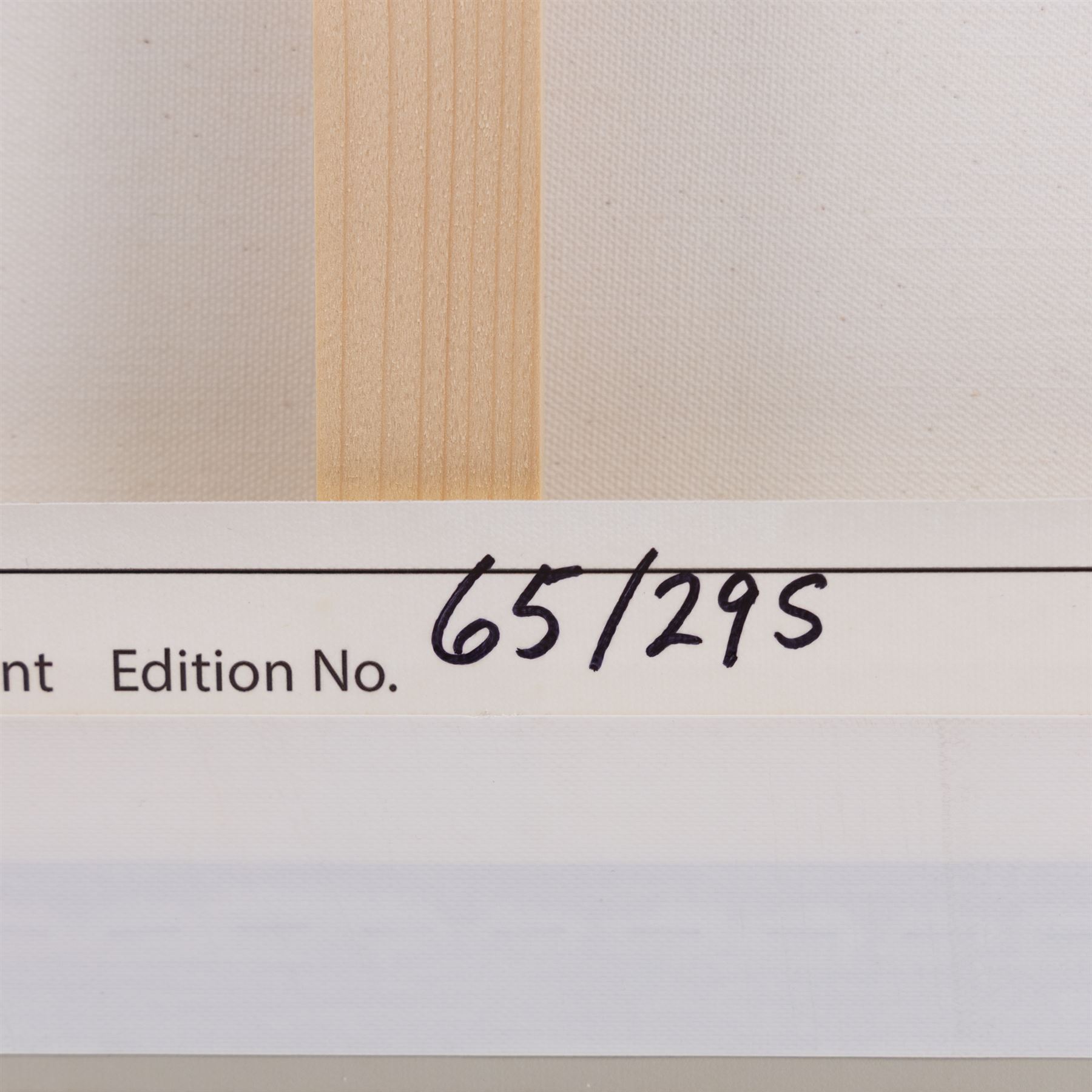 Tracy Savage (Scarborough 1963-): 'Eventide', limited edition canvas print, titled and numbered 65/295 verso, 75cm x 92cm (unframed)