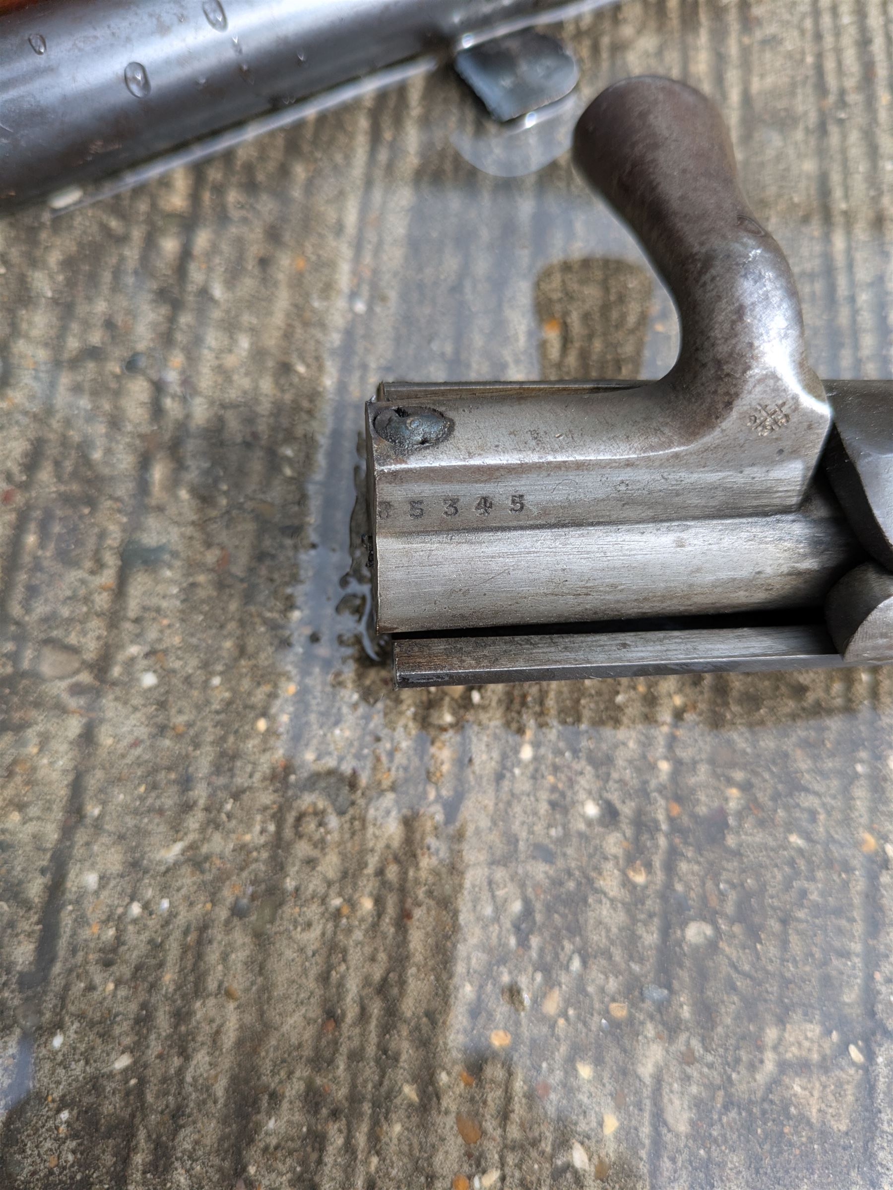 19th century Belgian Gras 12-bore (from 11-bore) bolt-action single barrel shotgun with 80cm barrel No.G85345 L127cm overall. Deactivated to early specification so requires re-deactivation to modern standards RFD ONLY - Disposed 25.06.25 - Notified 24.07.25