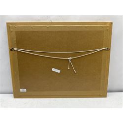 Continental School (20th century): 'A Winter's Evening', oil on board unsigned 50cm x 60cm