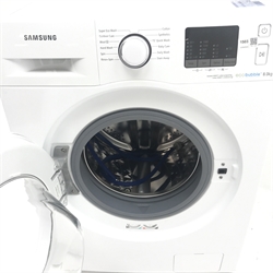 Samsung WF80F5E2W4W eco bubble 8kg washing machine, W60cm, H85cm, D60cm