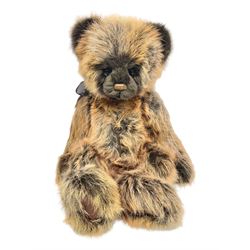 Charlie Bears CB151579 'Terry' teddy bear, from the 2015 Charlie Bears Collection, with key around neck, designed by Isabelle Lee, H57cm 