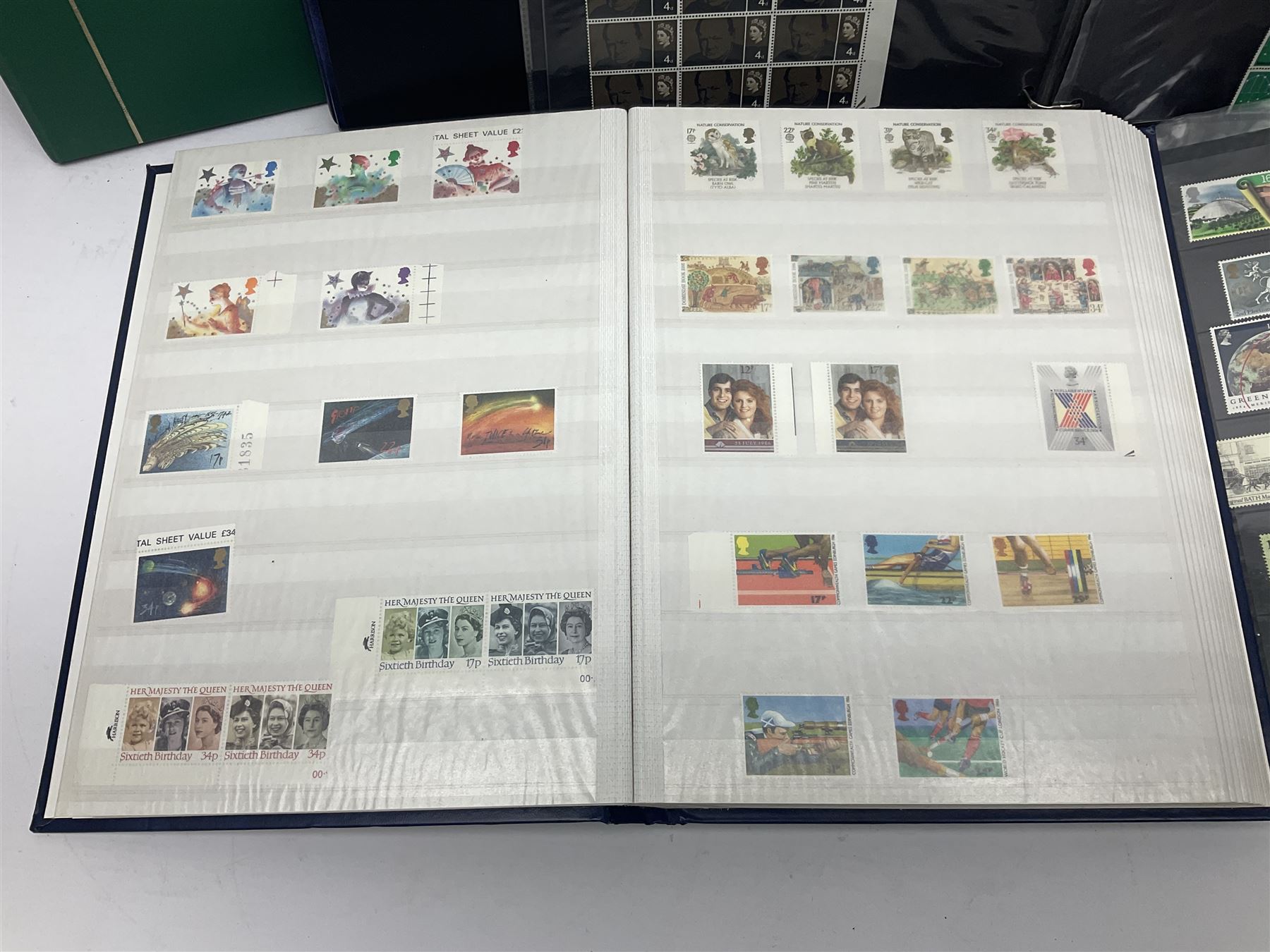 Great British and World stamps, including Australia, Austria, Belgium, Basutoland, Bermuda, Canada, Cape of Good Hope, Cayman Islands, Ceylon, Denmark, Egypt, Falkland Islands etc, Great Britain Queen Elizabeth II pre and post decimal with some mint, housed in various albums, folders and stockbooks