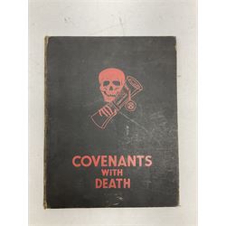 Hitler Adolf: Mein Kampf. The original edition entirely unexpurgated in eighteen parts by Hutchinson & Co. in association with Hurst & Blackett; Hart Capt. B.H. Liddell: The Tanks - History of the Royal Tank Regiment. 1959. Two volumes with dustjackets; The History of the London Rifle Brigade 1859-1919. London 1921; and Covenants With Death. Daily Express Publication. 1934