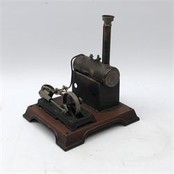  Early 20th Century steam engine by Wurttemberg, L20cm x H23cm   