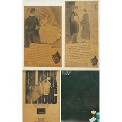 Original Rowntree Mackintosh (Rowntrees) advertising poster for Black Magic - set three original advertising posters for Black Magic chocolate max 31cm x 34cm (3) 
Provenance: from the personal collection of David Lamb, former advertising manager at Rowntree Mackintosh, York