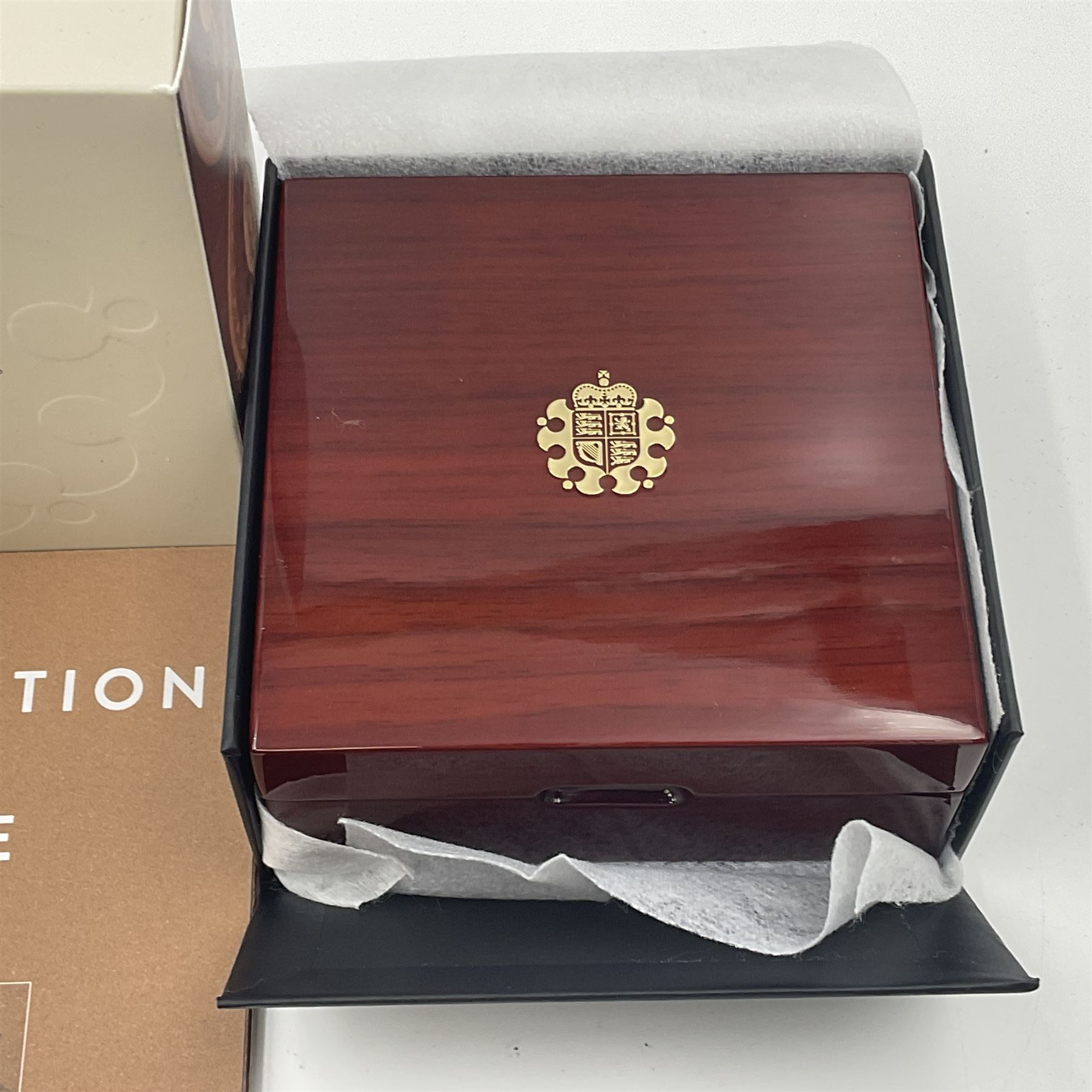 The Royal Mint United Kingdom 2022 'Alan Turing' gold proof fifty pence coin, cased with certificate