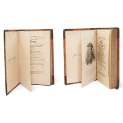 More, Sir Thomas - 'Utopia' translated by Raphe Robonson, a new edition with notes by Rev. T F Dibdin, printed by William Bulmer in two volumes 1808, marbled boards, leather spine