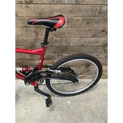 Saracen Ikon 21 speed full suspension mountain bike