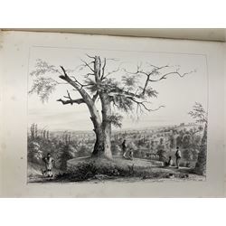 Kilby Rev. Thomas: Scenery in the Vicinity of Wakefield 1843, illustrated with engraves plates, decorative green cloth/ gilt binding with all edges gilt