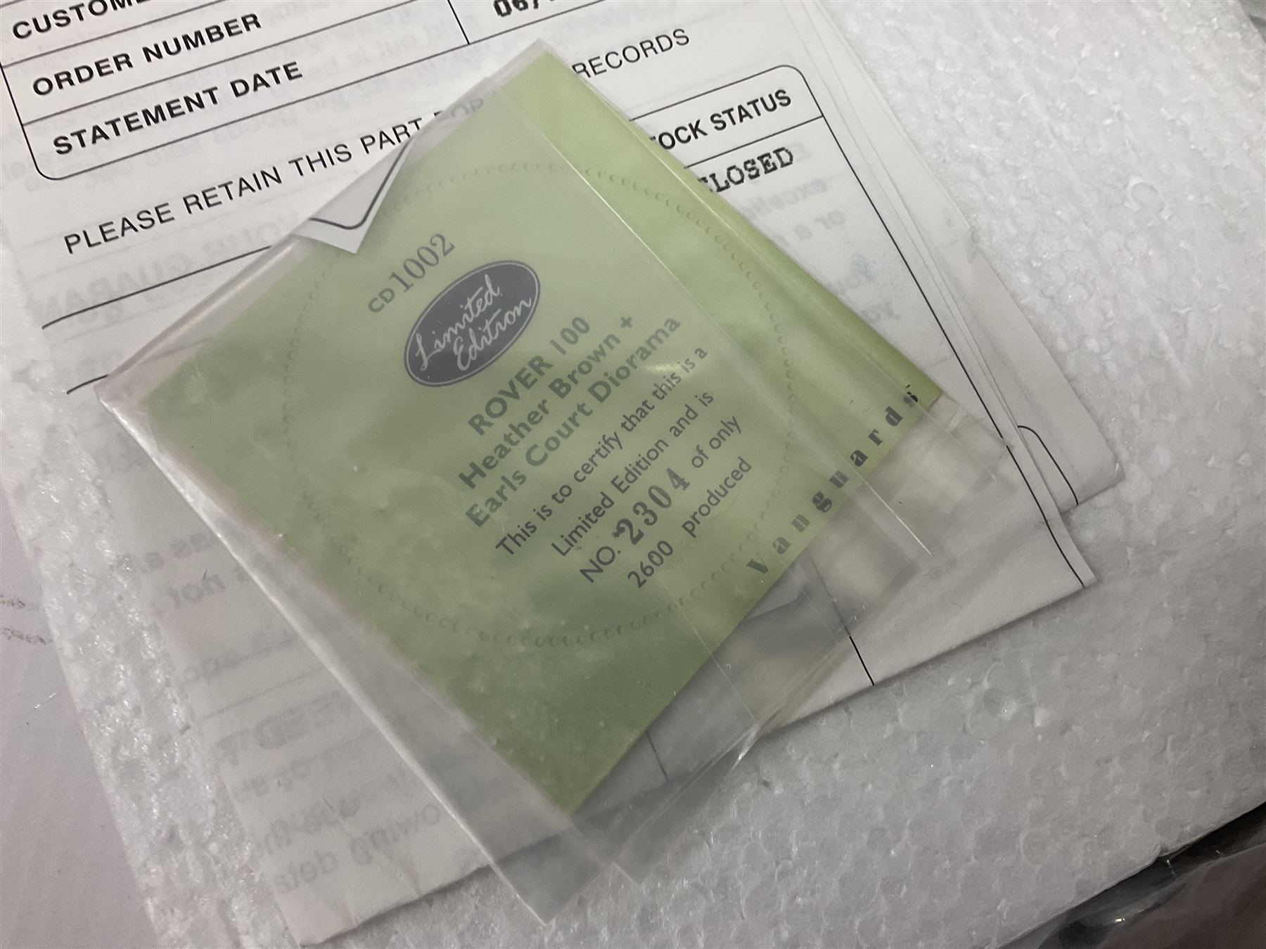 Lledo Vanguards - five 1:43 scale diorama sets comprising CD1002, PD1002, PD2002, RD 3002 and GD1002; with further Corgi 05508 Mini 7 racing club diorama set; all boxed (6)
