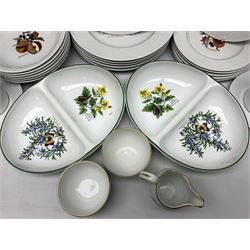Royal Worcester Evesham pattern tea and dinner wares, to include two boxed sets of ramekins etc