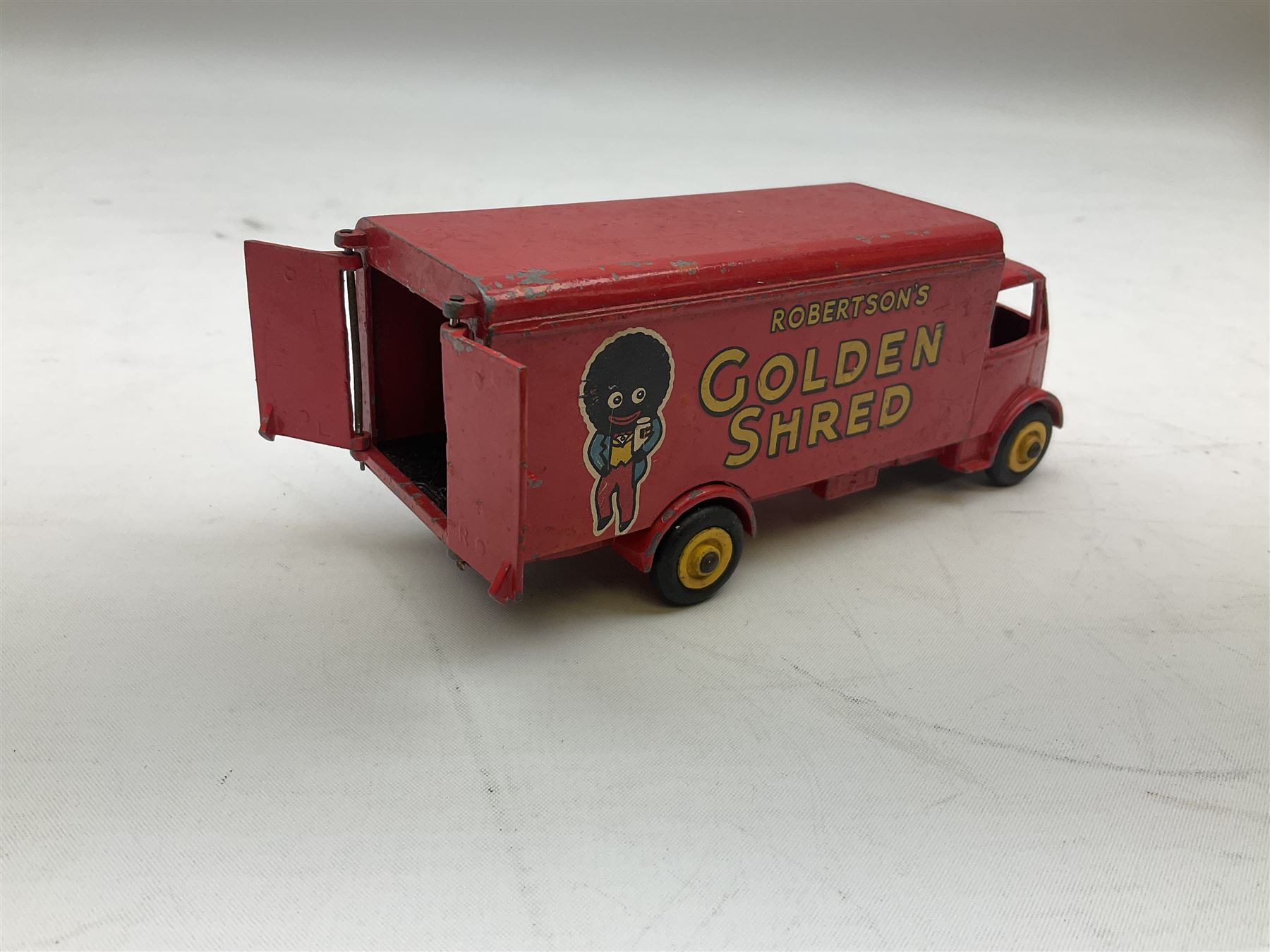 Twenty unboxed and playworn die-cast models including Dinky Guy van Golden Shred, Buick Riviera, Austin A105, Hillman Imp etc; Corgi Batmobile, Monkeemobile, Man From Uncle Oldsmobile Super 88, Airborne Caravan, Ford Mustang etc; Spot-On Humber Super Snipe Estate car; Schuco Micro Racer 1038 clockwork Mercedes 220S etc