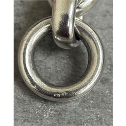 Hermès Crescendo silver bracelet, boxed