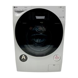 LG ThinQ FH4G1BCS2 Direct Drive12kg washing machine with turbo wash