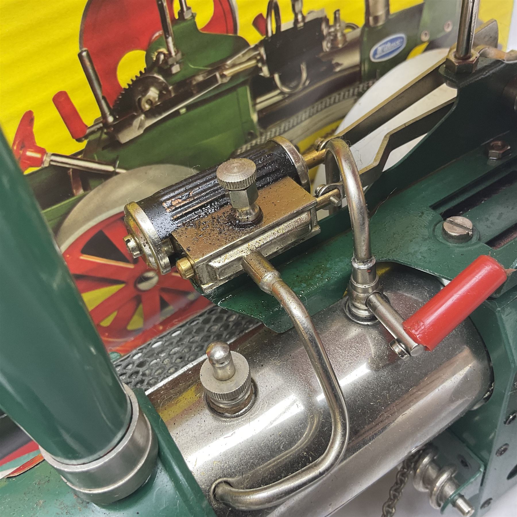 Wilesco D36 live steam roller (Dampf-Strassenwalze) 