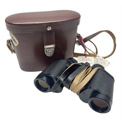 Carl Zeiss Jena 8x30 Deltrintem binoculars in original case, serial no. 5957951