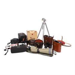 Kowa TSN-2 Spotting Scope, three pairs of binoculars incluiding Carl Zeiss Binoctem 7x50, ...