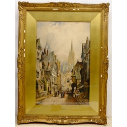 Charles James Keats (British 19th century): 'Albert', watercolour signed 49cm x 31cm