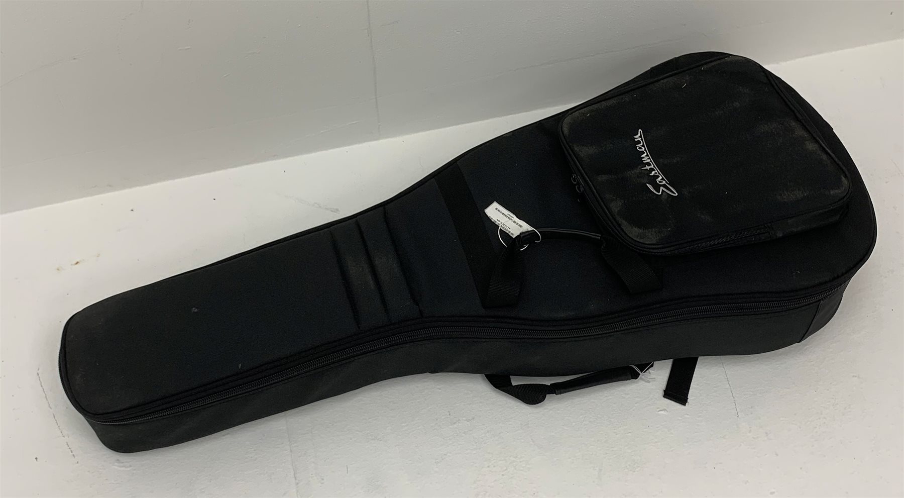  Eastman model AC222CE-OV acoustic/electric guitar, serial no. 14855634, with ovangkol back and sides and spruce top, bears maker's label and manuscript label 'York Rose inlay by Geoff Hall Luthier 2020', L103.5cm, certificate of authenticity, in soft carrying case  