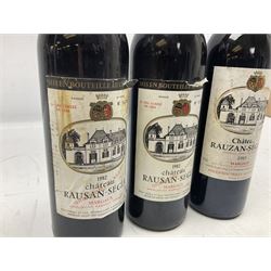 Chateau Rausan-Segla, Margaux, comprising the years two 1982 and 1985,  75cl, unknown proof (3)