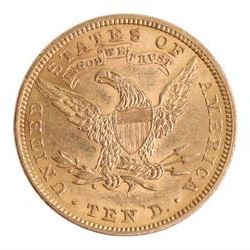 United States of America 1907 'Eagle' gold ten dollar coin