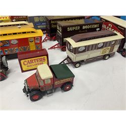 Corgi - various models both boxed and loose to include Dibnahs Choice 1 50 scale 80308, Classics 31702 and 97920, along with loose 1937 Rolls Royce 111 Sedance de Ville model, further mostly Showmans Range models and assembled fairground kits