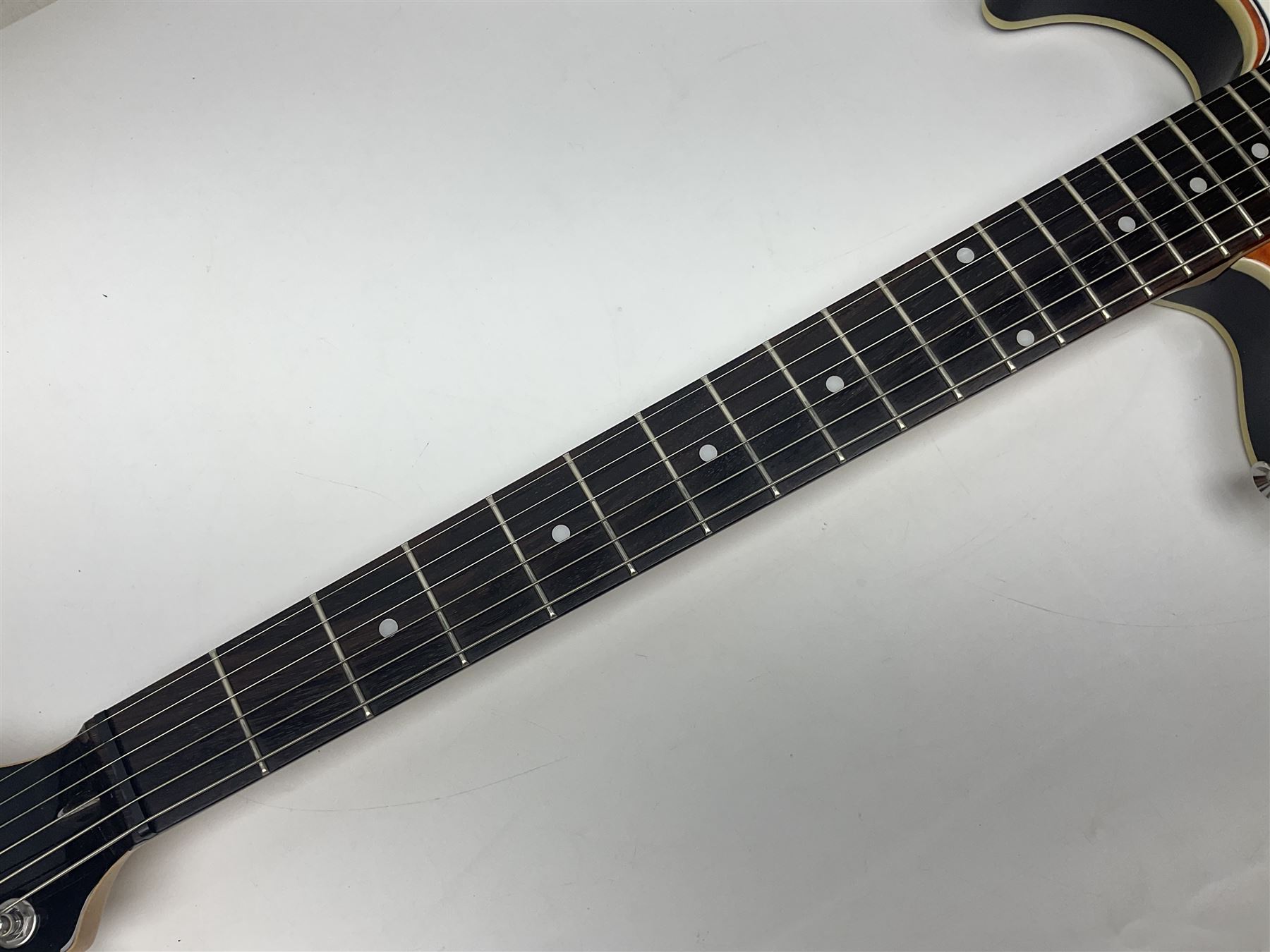 Korean Peavey EXP Telecaster style electric guitar serial no.03040032 L98cm; in Stagg soft carrying case