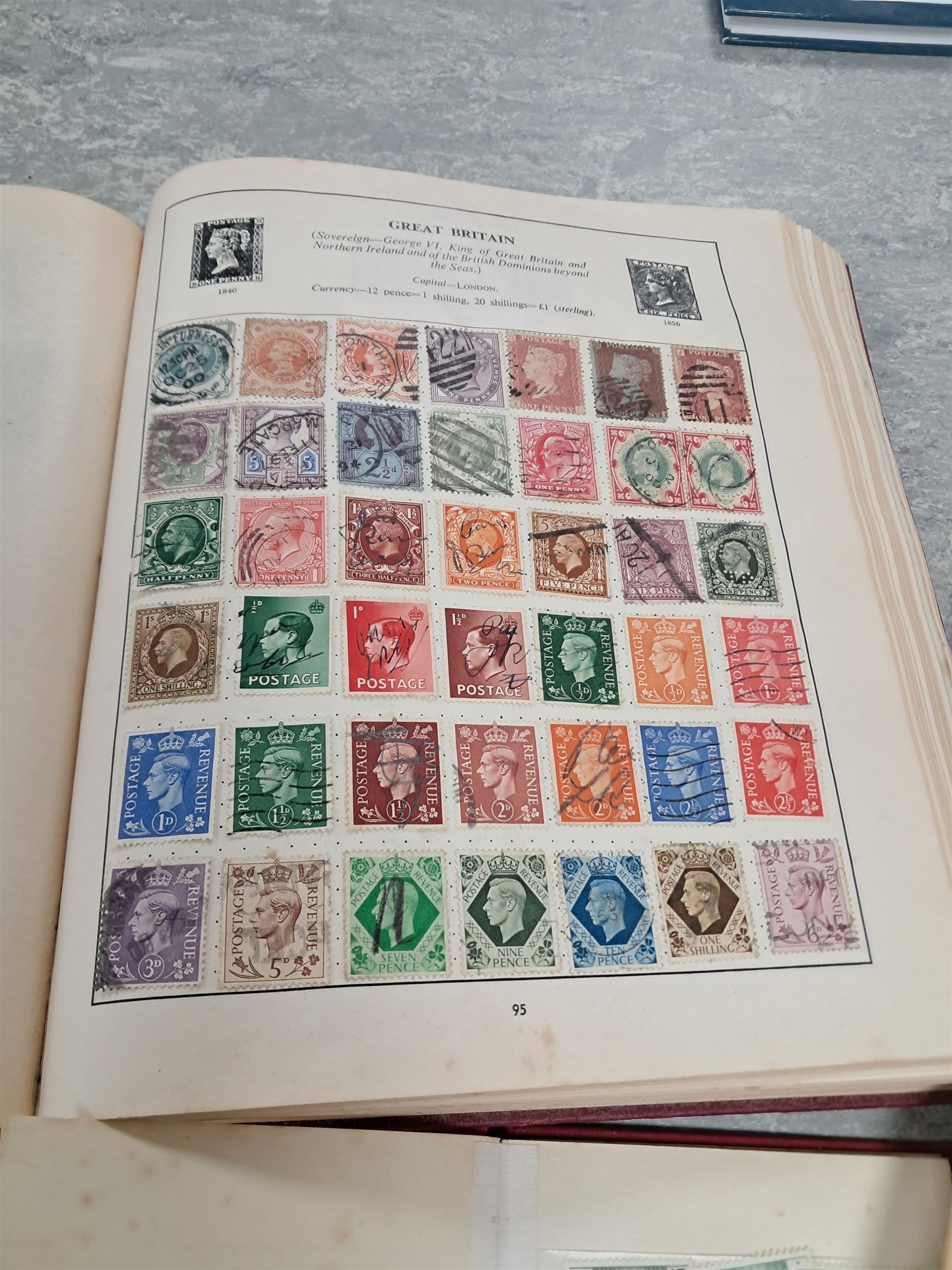 Great Britain and World stamps, 19th century and later, including Cape of Good Hope one penny red triangle, Germany, USA, etc, in one album and loose