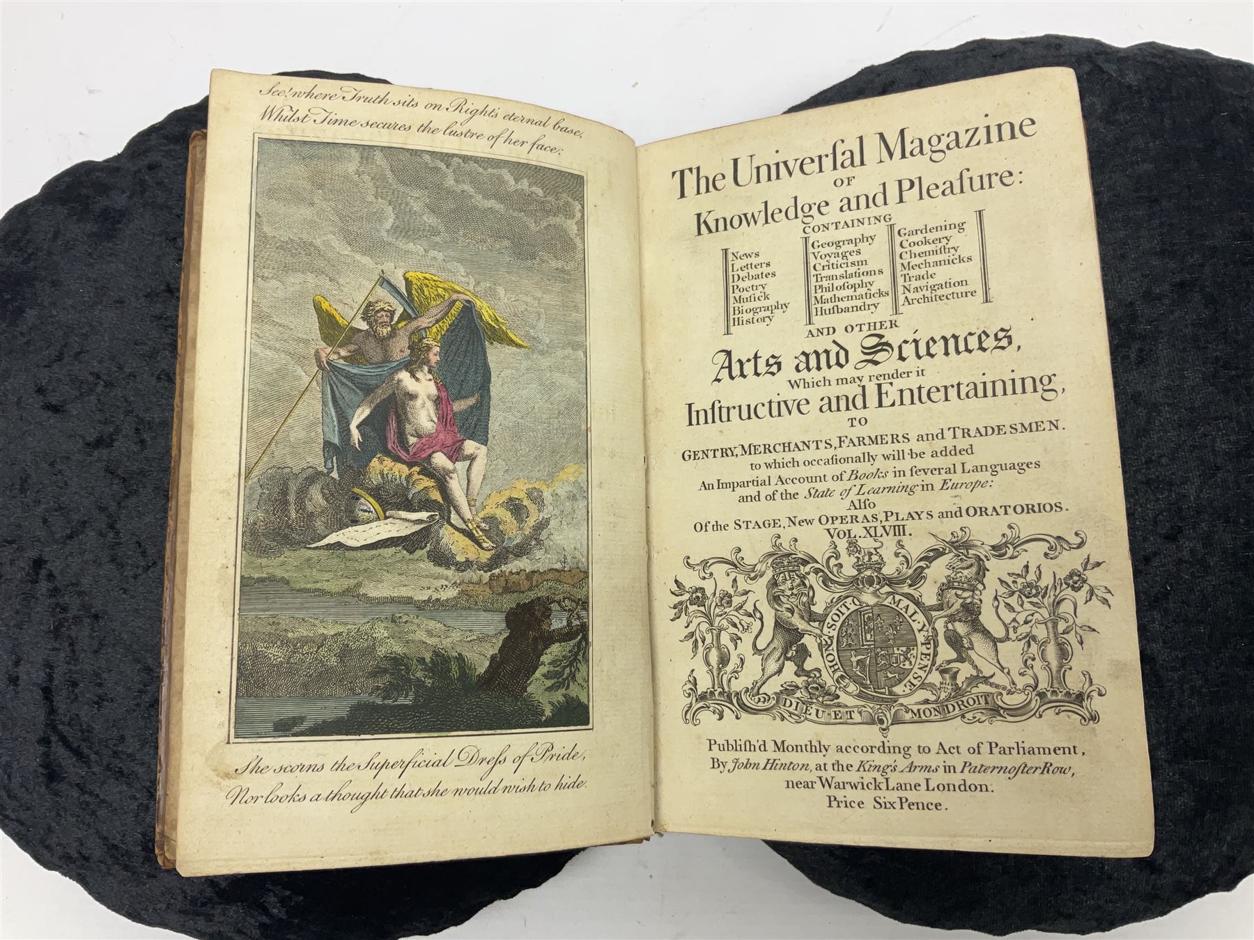 The Universal Magazine of Knowledge and Pleasure, 1771