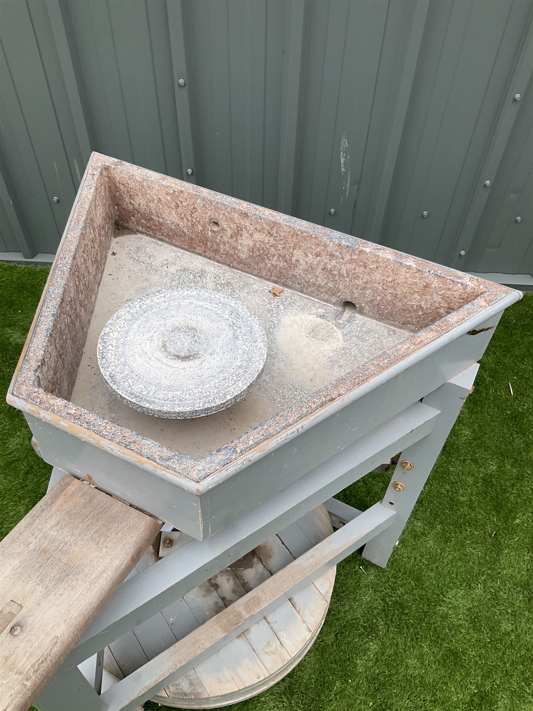 Woodleys joinery works limited Modified Leach potters wheel  - THIS LOT IS TO BE COLLECTED BY APPOINTMENT FROM DUGGLEBY STORAGE, GREAT HILL, EASTFIELD, SCARBOROUGH, YO11 3TX