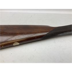 Spanish AYA 12-bore double barrel side-by-side boxlock ejector sporting gun, with 66cm barrels and top safety, walnut stock with chequered grip and fore-end, serial no.157943 L111cm SHOTGUN CERTIFICATE REQUIRED