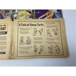 Two Daily Mail Nipper Annuals 1938 and 1939, together with five Little Folks magazines and eight Thriller magazines 