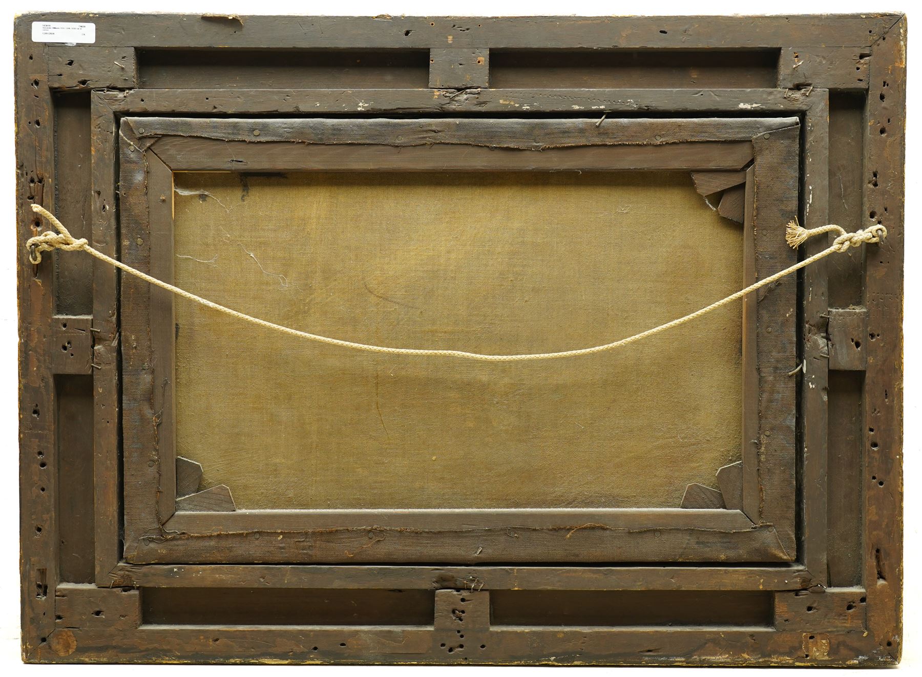 Alexander Williams RHA (Irish 1846-1930): 'A Breezy Day', oil on canvas signed and dated 1850, 38cm x 58cm