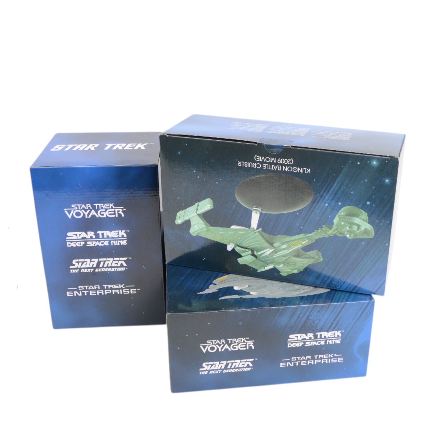 Twenty-three Eaglemoss 'Star Trek The Official Starship Collection' Special Edition starships, to include two Hero Collector Gold Editions USS Enterprise NCC-1701-d and USS Enterprise NCC-1701, all boxed and with accompanying magazines housed in folders 