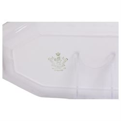 Wilkinson Pottery, rectangular dish in Original Bizarre pattern, with printed mark beneath, L30cm 